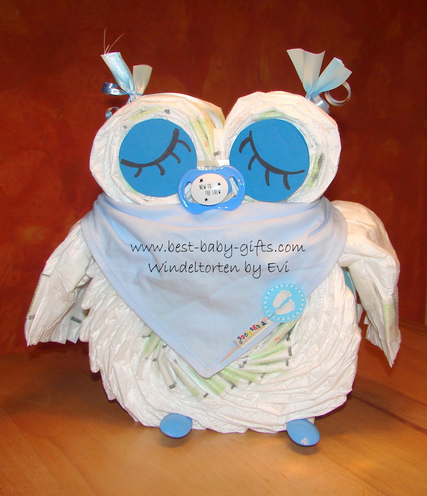  diaper animals make a perfect diaper gift for a baby boy! How to make