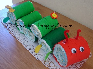 Diaper Caterpillar