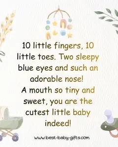 poems for your baby's scrapbook