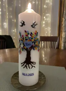 christening candle