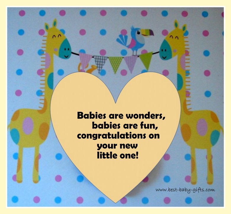Funny Congratulations Birth New Baby Girl Boy Greetings Card
