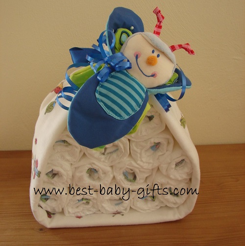How Do You Make A Cloth Diaper Cake How Do You Make A Cloth Diaper Cake