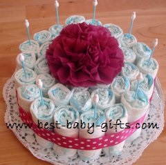 Strawberry Shortcake Diaper Cake Strawberry Shortcake Diaper Cake