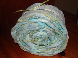 Schneckenhaus mit Band herum Schneckenhaus mit Band herum