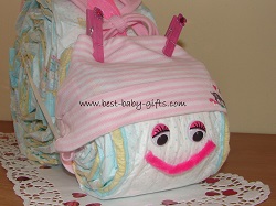 Fühler der Schnecke, hier mit Klammern an die Mütze dran geklipst Fühler der Schnecke, hier mit Klammern an die Mütze dran geklipst