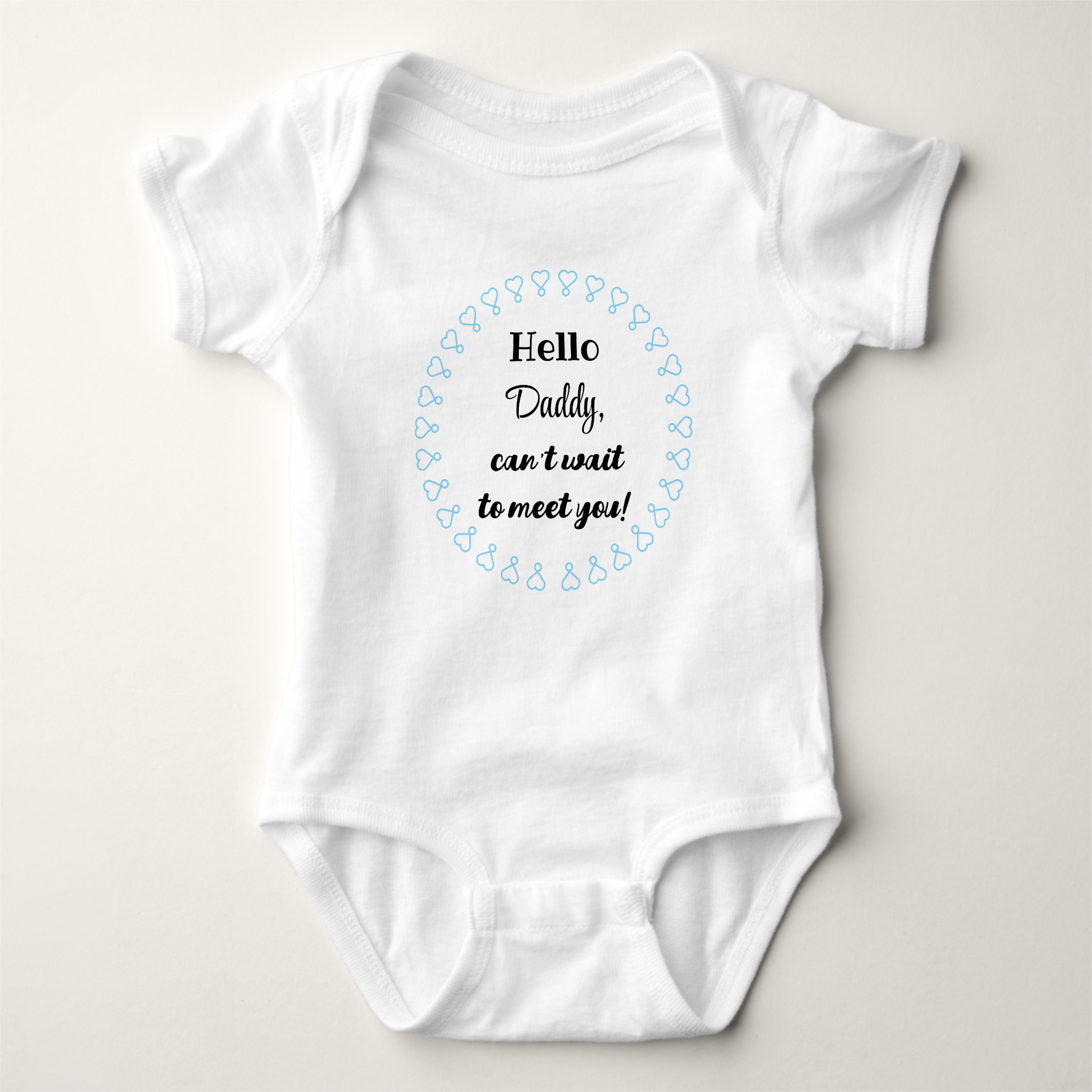 it's a boy baby bodysuit