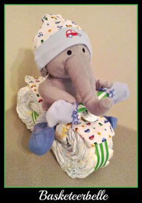 elephant diaper tricycle