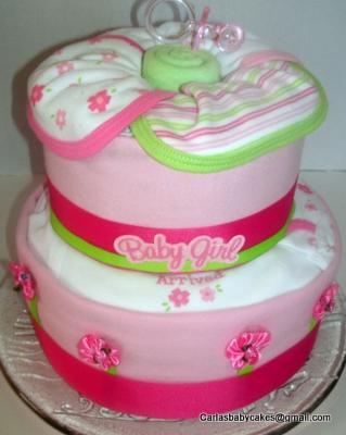 Just Arrived Diaper Cake
