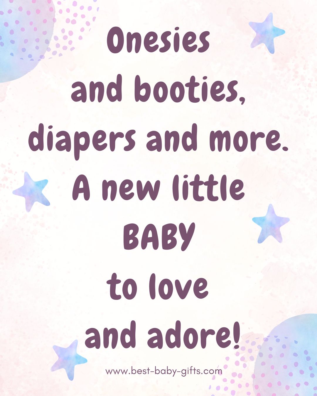 new baby rhyme: collection of new baby poems: Onesies and booties, diapers and more. A new little baby to love and adore!