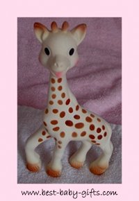 Sophie the Giraffe teething toy