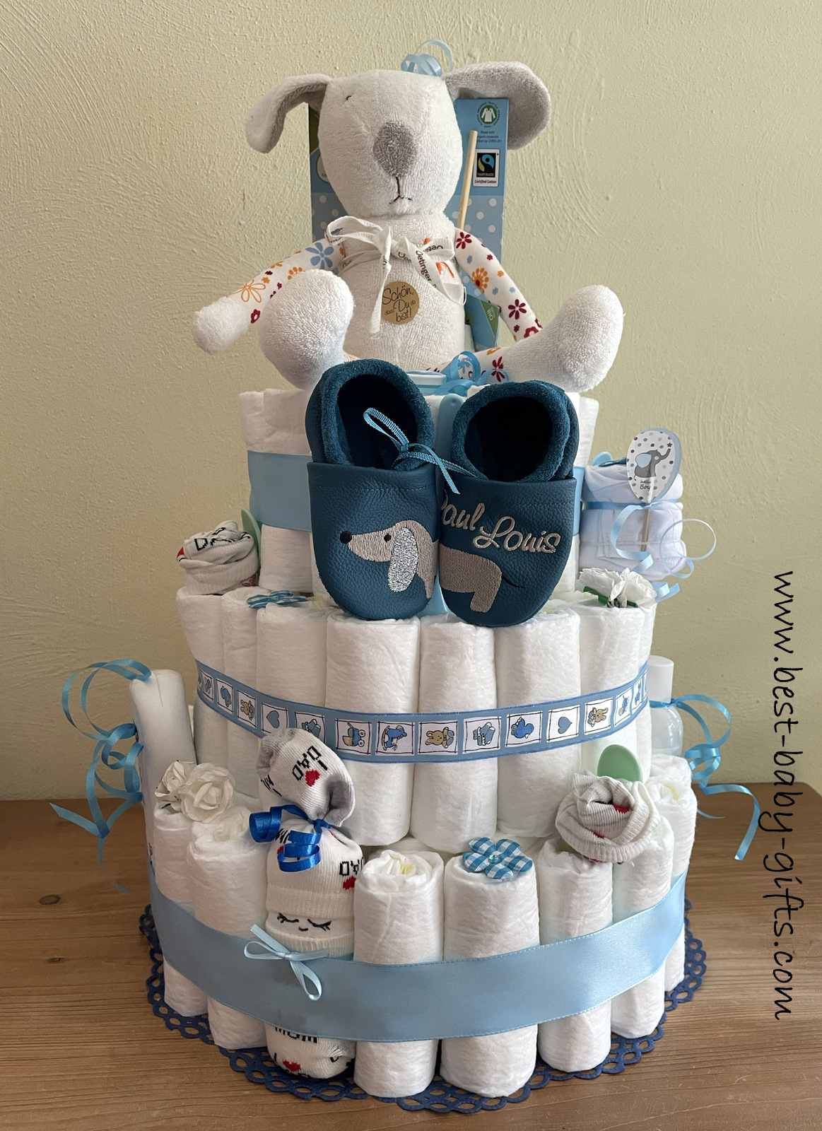 Details 86+ baby boy diaper cakes best - awesomeenglish.edu.vn