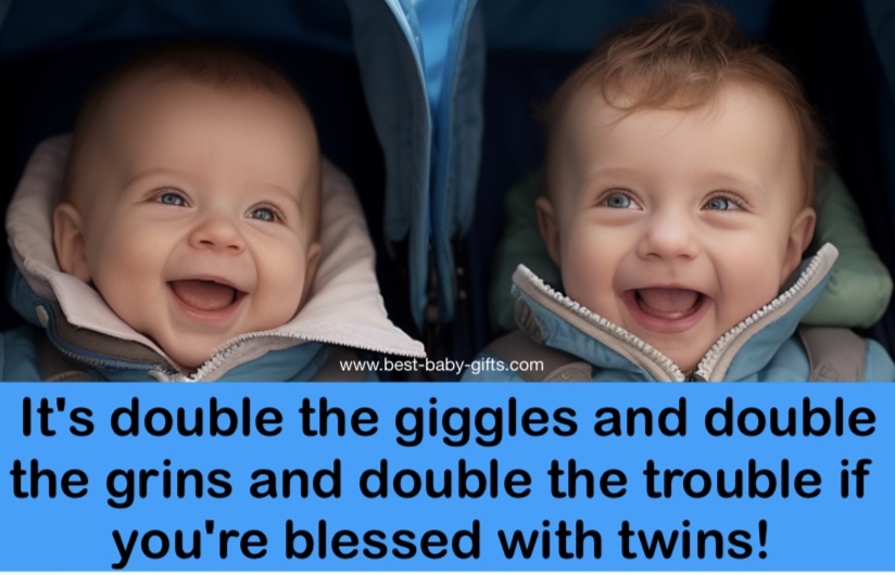 quote about baby twins