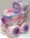 Baby Carriage Diaper Cake