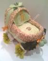 Safari Baby Carriage Diaper Cake