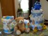 boy diaper cakes