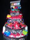 Race Car Diaper Cake