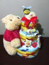 Winnie The Pooh Diaper Cake