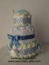 boy diaper cake