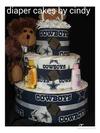 Cowboys diaper cake