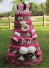 Princess Diaper Cake