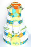 Under the Sea Diaper Cake